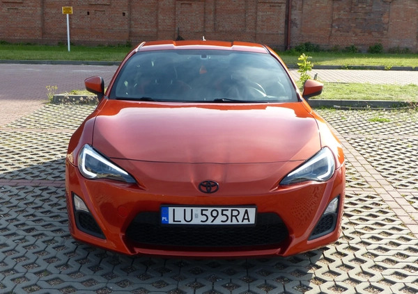 Toyota GT86 cena 61900 przebieg: 144000, rok produkcji 2013 z Lublin małe 277